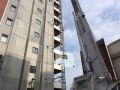 Oasis apartment build   Glass install